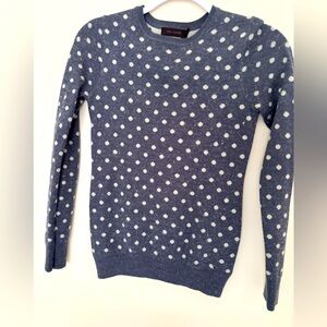Limited brand gray and white sweater, size XS